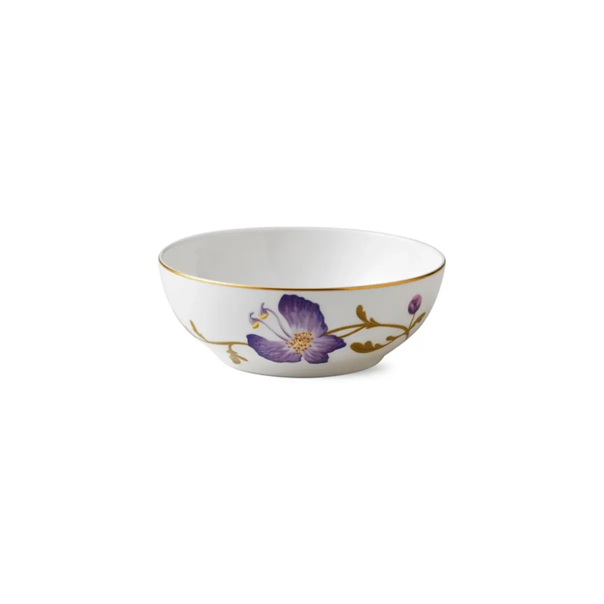 Royal Copenhagen Flora|Snackskåle*Flora skål, , 50 cl Stedmoderblomst