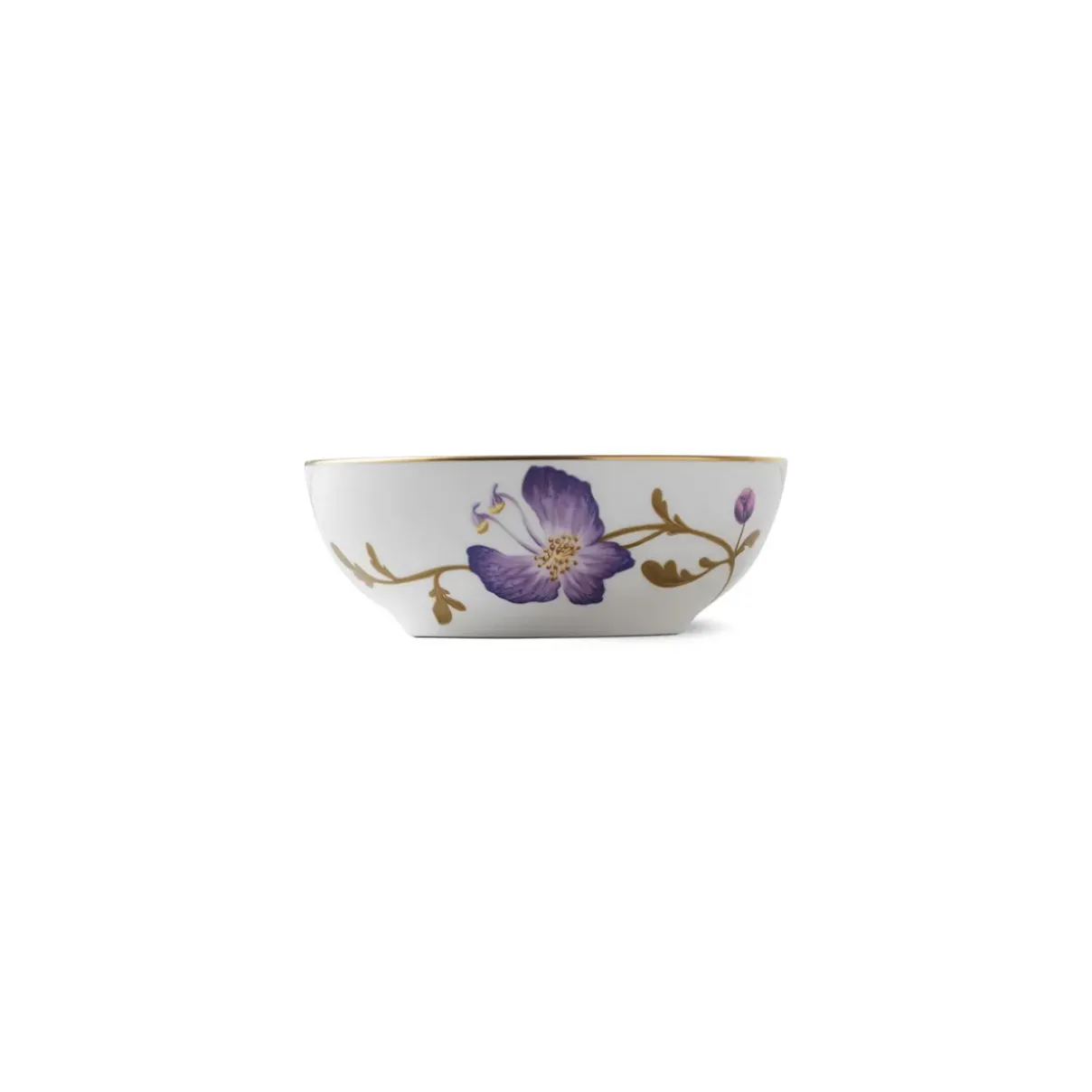Royal Copenhagen Flora|Snackskåle*Flora skål, , 50 cl Stedmoderblomst