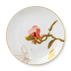 Royal Copenhagen Flora|Frokost Tallerkener*Flora tallerken, Magnolia, 22 cm