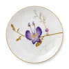 Royal Copenhagen Flora|Frokost Tallerkener*Flora tallerken, Stedmoderblomst, 22 cm