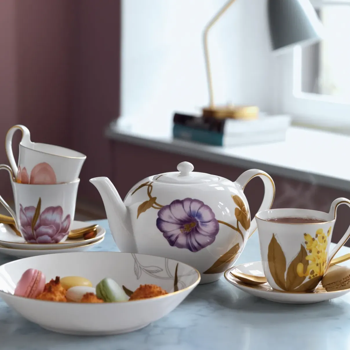 Royal Copenhagen Flora|Kander*Flora tekande, Snerle, 130 cl