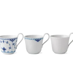 Royal Copenhagen Gifts With History|Kaffekopper*Gifts With History højhankskop, 33 cl, 3 stk.