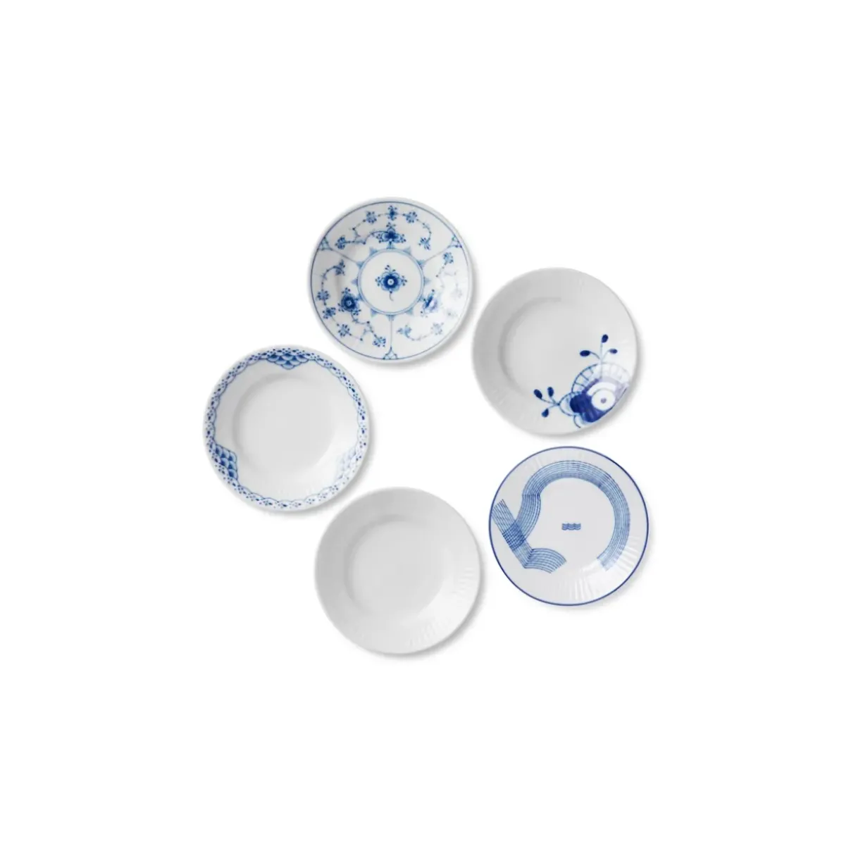 Royal Copenhagen Gifts With History*Gifts with History tallerken, 11 cm, 5 stk.