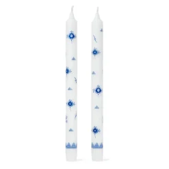 Royal Copenhagen Heritage*Heritage lys, 28 cm, 2 stk.