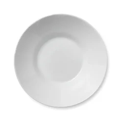 Royal Copenhagen Hvid Elements|Dybe Tallerkener*Hvid Elements dyb tallerken, 25 cm