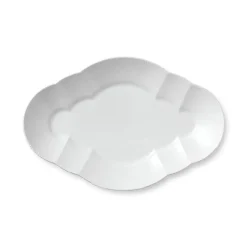 Royal Copenhagen Hvid Elements|Fade*Hvid Elements fad, 38,5 cm