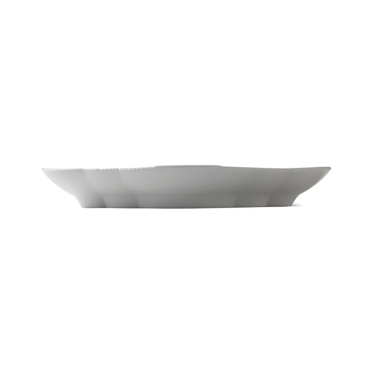 Royal Copenhagen Hvid Elements|Fade*Hvid Elements fad, 38,5 cm