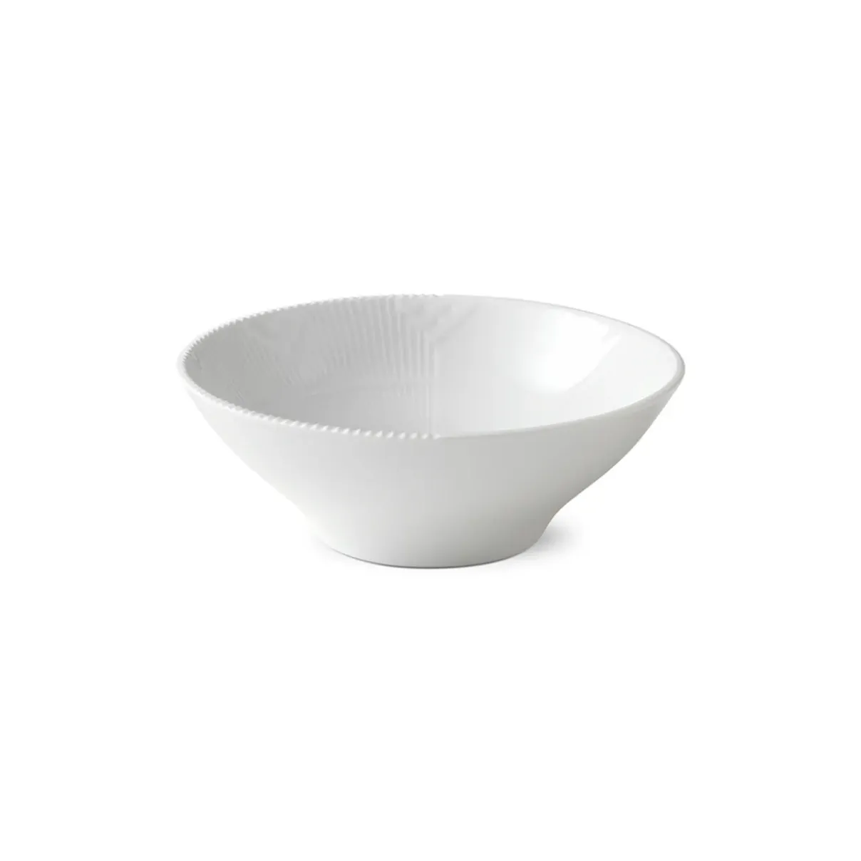 Royal Copenhagen Hvid Elements|Snackskåle*Hvid Elements skål, 78 cl