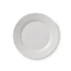 Royal Copenhagen Hvid Elements|Desserttallerkener*Hvid Elements tallerken, 19 cm
