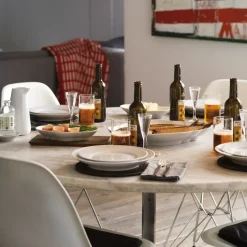 Royal Copenhagen Hvid Elements|Frokost Tallerkener*Hvid Elements tallerken, 22 cm