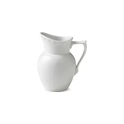 Royal Copenhagen Hvid Halvblonde|Kander*Hvid Halvblonde flødekande, 17 cl