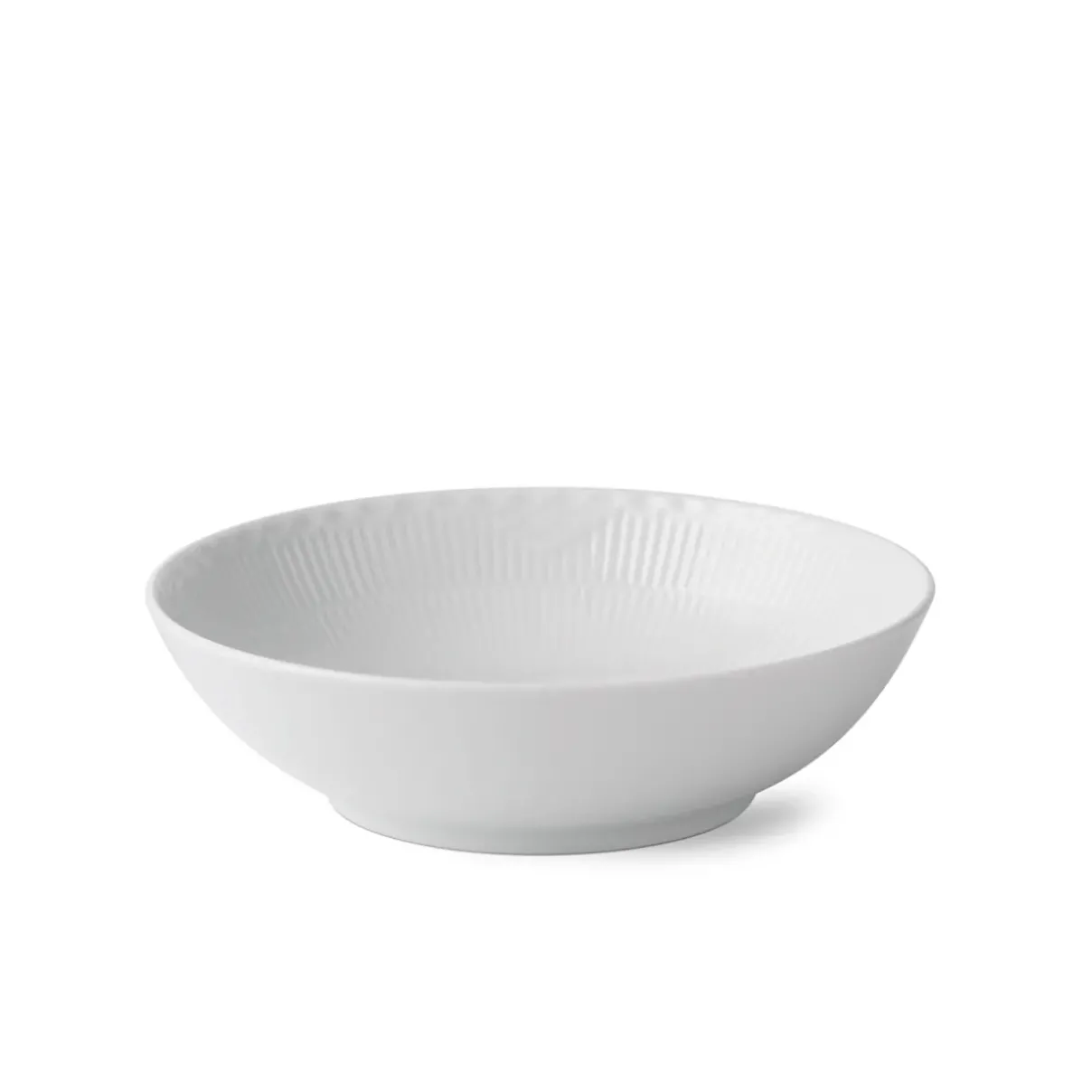 Royal Copenhagen Hvid Halvblonde|Salatskåle*Hvid Halvblonde skål, 110 cl