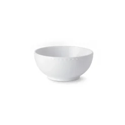 Royal Copenhagen Hvid Halvblonde|Snackskåle*Hvid Halvblonde skål, 73 cl