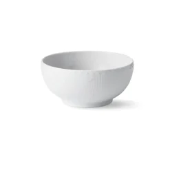 Royal Copenhagen Hvid Halvblonde|Salatskåle*Hvid Halvblonde skål, 110 cl