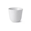 Royal Copenhagen Hvid Halvblonde|Kaffekopper*Hvid Halvblonde termokrus, 26 cl