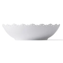 Royal Copenhagen Eksklusive Steldele|Hvid Helblonde*Hvid Helblonde skål, 140 cl