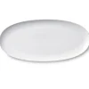 Royal Copenhagen Hvid Riflet|Fade*Hvid Riflet fad, 37 cm