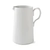 Royal Copenhagen Hvid Riflet|Kander*Hvid Riflet kande, 1,5 l