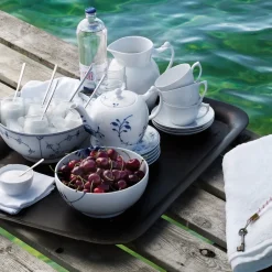 Royal Copenhagen Hvid Riflet|Kander*Hvid Riflet kande, 1,7 l