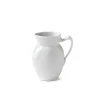 Royal Copenhagen Hvid Riflet|Kander*Hvid Riflet mælkekande, 38 cl