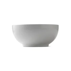 Royal Copenhagen Hvid Riflet|Salatskåle*Hvid Riflet skål, 180 cl
