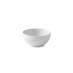 Royal Copenhagen Hvid Riflet|Snackskåle*Hvid Riflet skål, 47 cl
