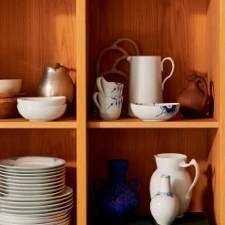 Royal Copenhagen Hvid Riflet|Snackskåle*Hvid Riflet skål, 9 cl, 2 stk.