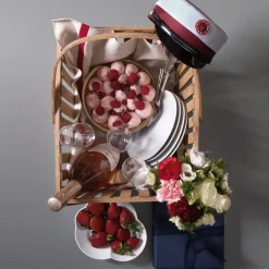 Royal Copenhagen Hvid Riflet|Desserttallerkener*Hvid Riflet tallerken, 19 cm