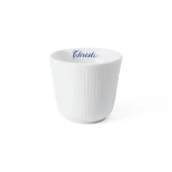 Royal Copenhagen Hvid Riflet|Termokrus*Hvid Riflet termokrus, Bespoke, 26 cl