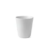 Royal Copenhagen Hvid Riflet|Kaffekopper*Hvid Riflet termokrus, 29 cl