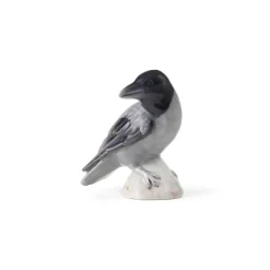Royal Copenhagen Blå Samlerartikler|Blå Samlerartikler*Juleplattefigur 2025, krage, 10,5 cm