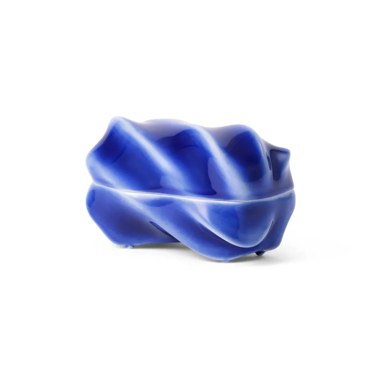 Royal Copenhagen Kontur|Opbevaringskrukker*Kontur bonbonniere, 14 cm