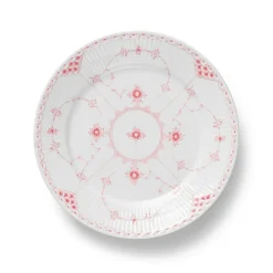 Royal Copenhagen Eksklusive Steldele|Koral Musselmalet Halvblonde*Koral Musselmalet Halvblonde tallerken, 22 cm