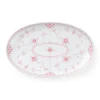 Royal Copenhagen Eksklusive Steldele|Koral Musselmalet Halvblonde*Koral Musselmalet Halvblonde asiet, 23,5 cm