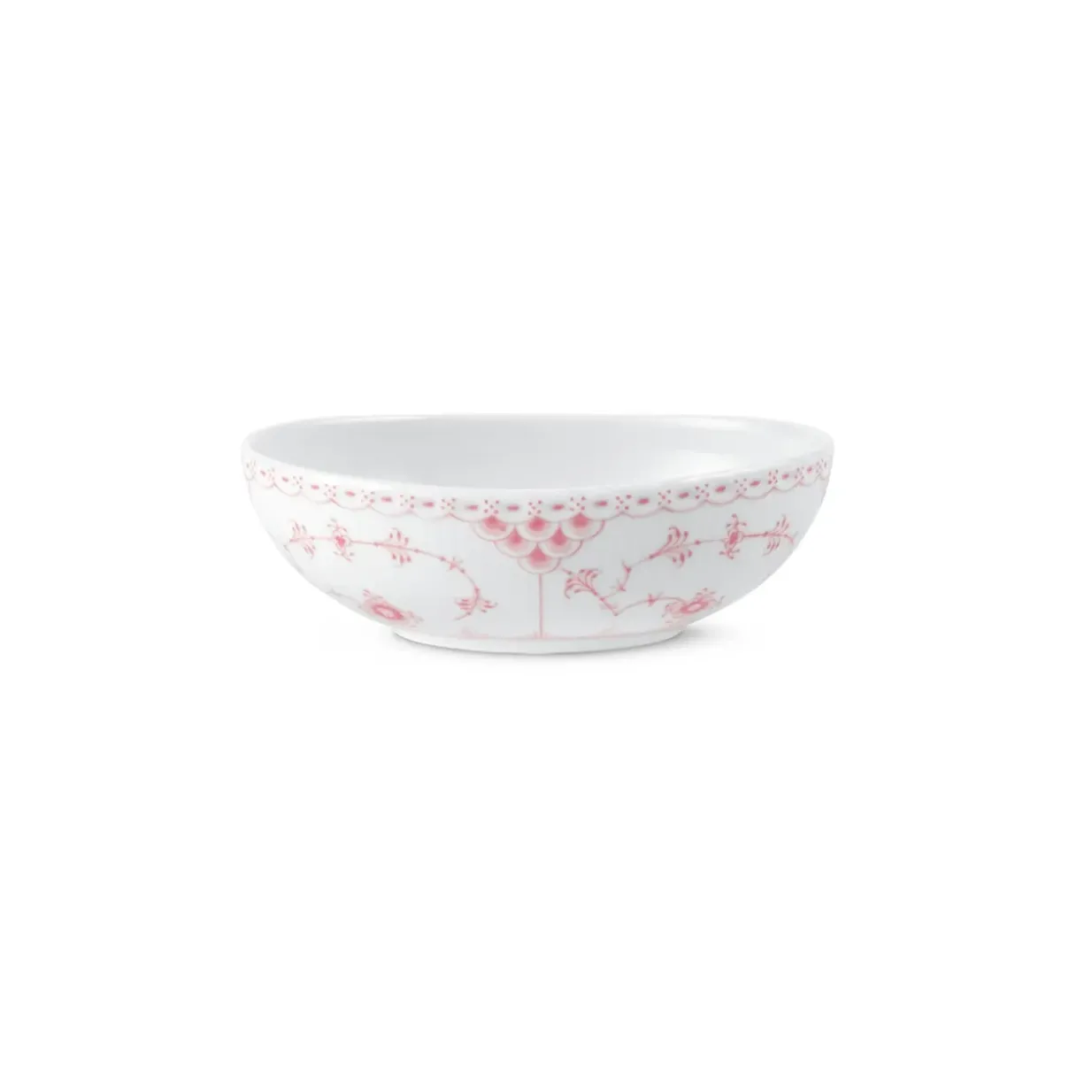 Royal Copenhagen Eksklusive Steldele|Koral Musselmalet Halvblonde*Koral Musselmalet Halvblonde oval skål, 37 cl