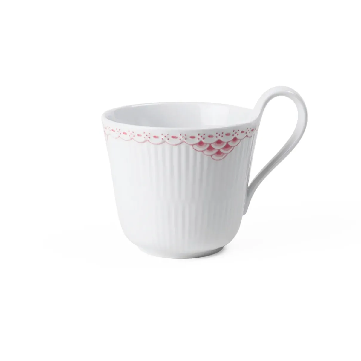 Royal Copenhagen Koral Riflet Blonde|Kaffekopper*højhankskop, 33 cl Koral Riflet Blonde