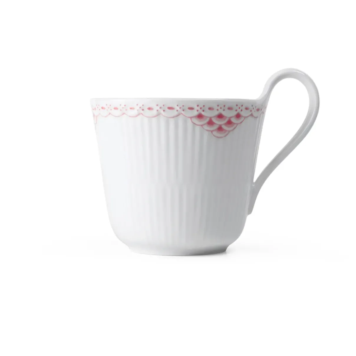 Royal Copenhagen Koral Riflet Blonde|Kaffekopper*højhankskop, 33 cl Koral Riflet Blonde