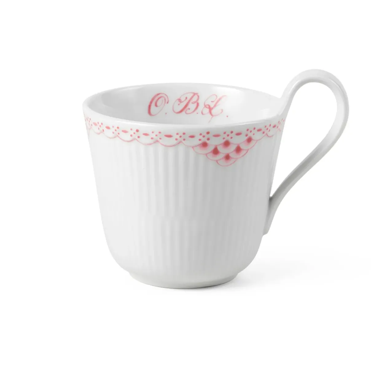 Royal Copenhagen Koral Riflet Blonde|Kaffekopper*Koral Riflet Blonde højhankskop, , 33 cl Bespoke