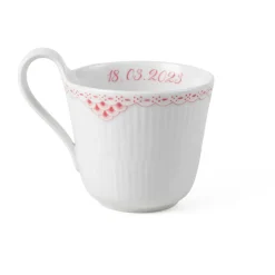 Royal Copenhagen Koral Riflet Blonde|Kaffekopper*Koral Riflet Blonde højhankskop, , 33 cl Bespoke
