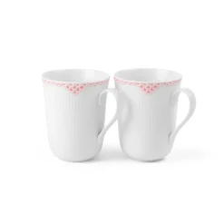 Royal Copenhagen Koral Riflet Blonde|Kaffekopper*kop, 36 cl, 2 stk. Koral Riflet Blonde