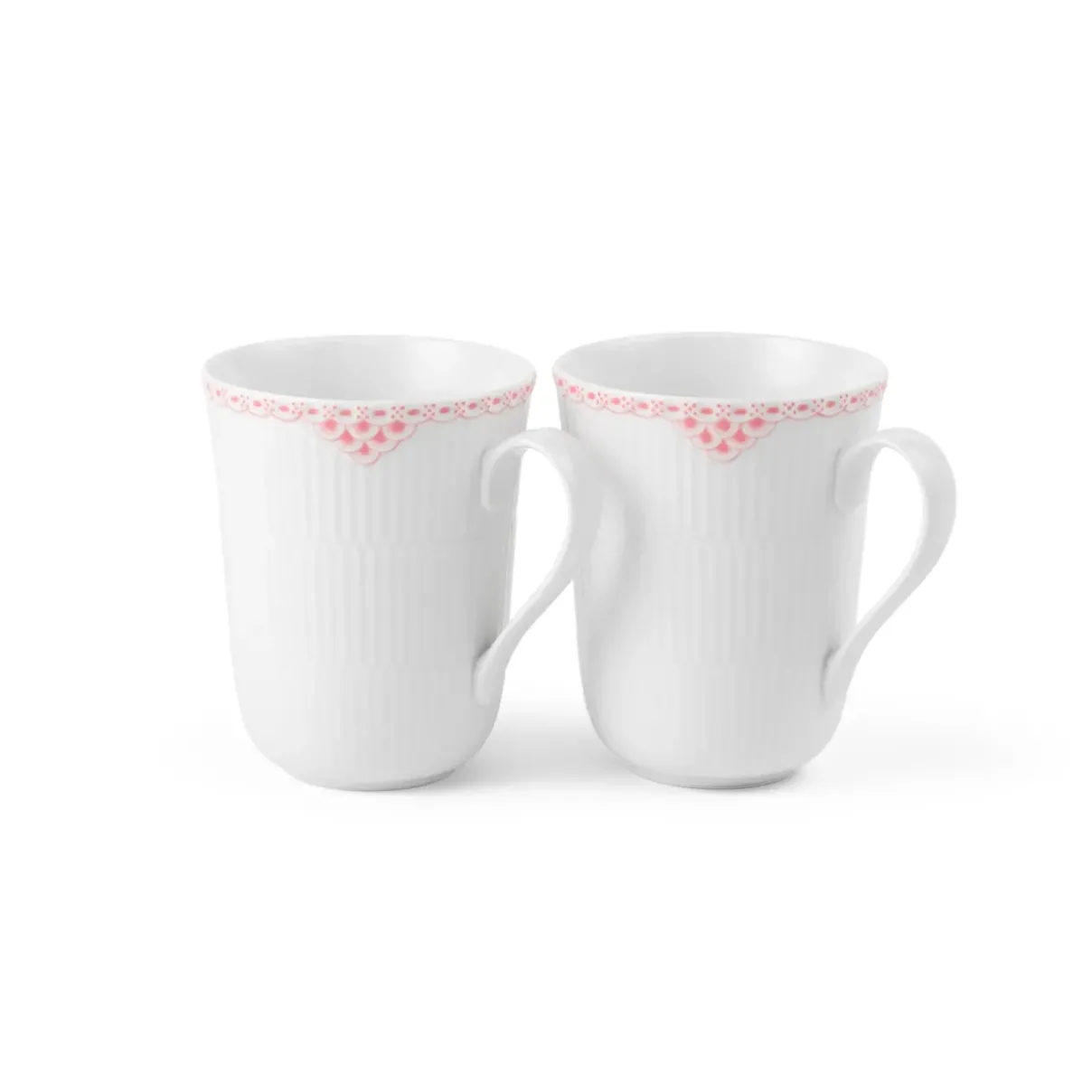 Royal Copenhagen Koral Riflet Blonde|Kaffekopper*kop, 36 cl, 2 stk. Koral Riflet Blonde
