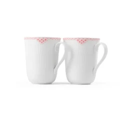 Royal Copenhagen Koral Riflet Blonde|Kaffekopper*kop, 36 cl, 2 stk. Koral Riflet Blonde