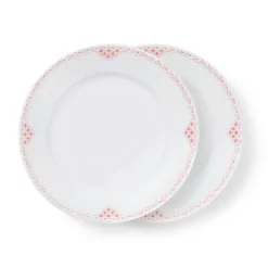 Royal Copenhagen Koral Riflet Blonde|Middagstallerkener*Koral Riflet Blonde tallerken, 22 cm, 2 stk.