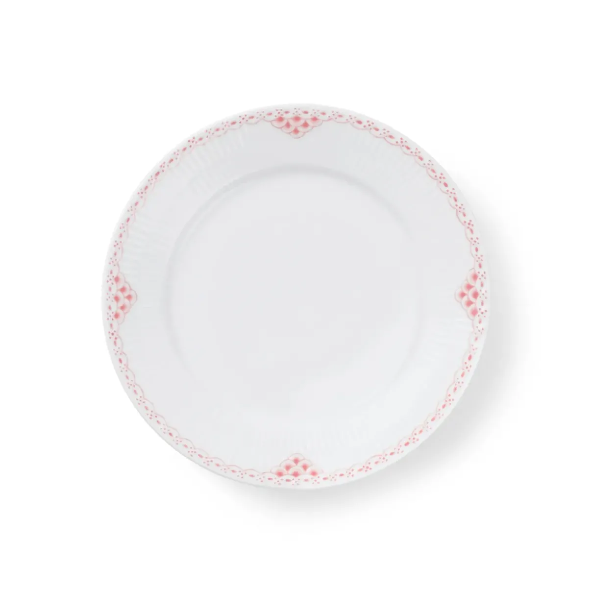 Royal Copenhagen Koral Riflet Blonde|Frokost Tallerkener*Koral Riflet Blonde termokrus, 26 cl 22 cm