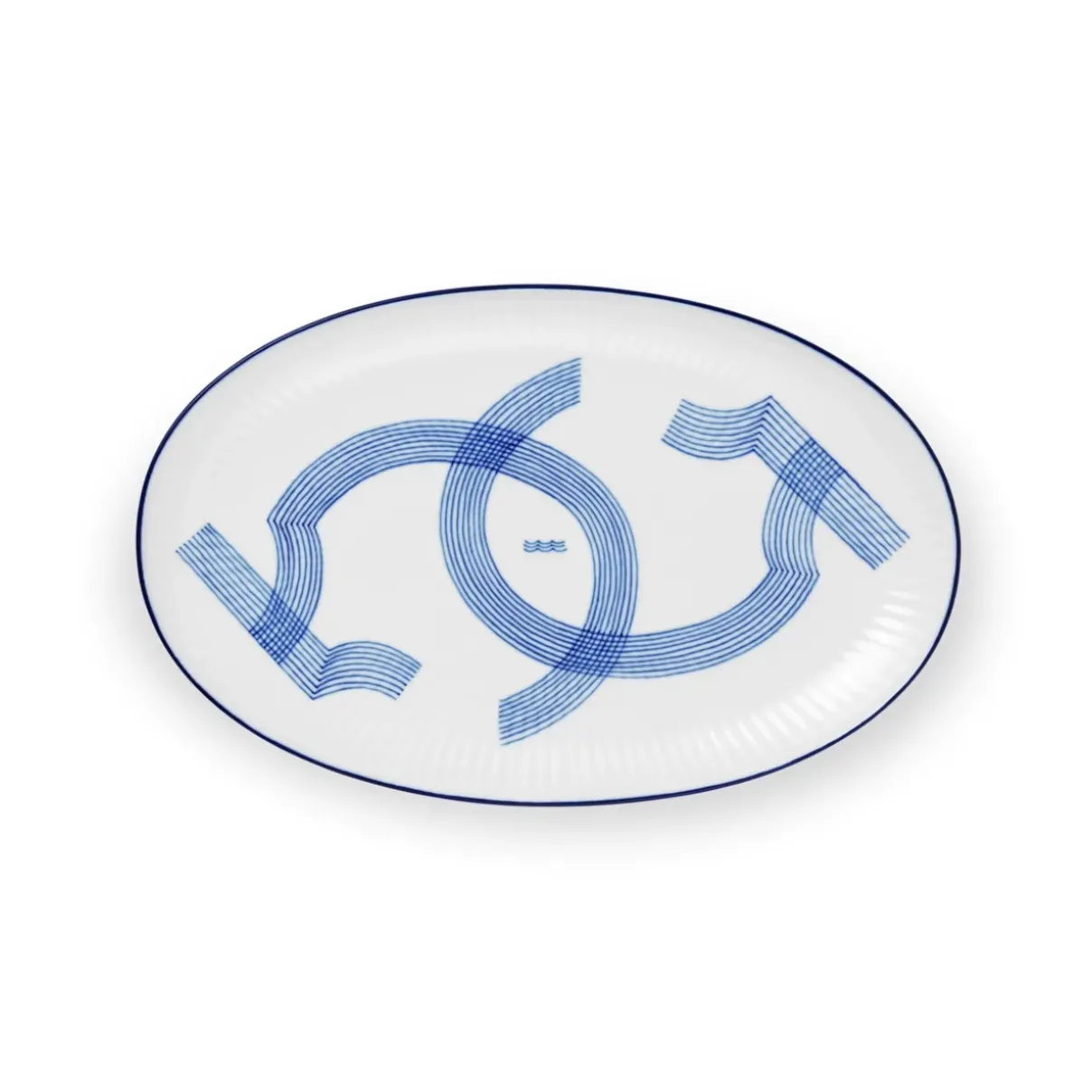 Royal Copenhagen Motif|Aktiv Asietter*MOTIF asiet, 23,5 cm