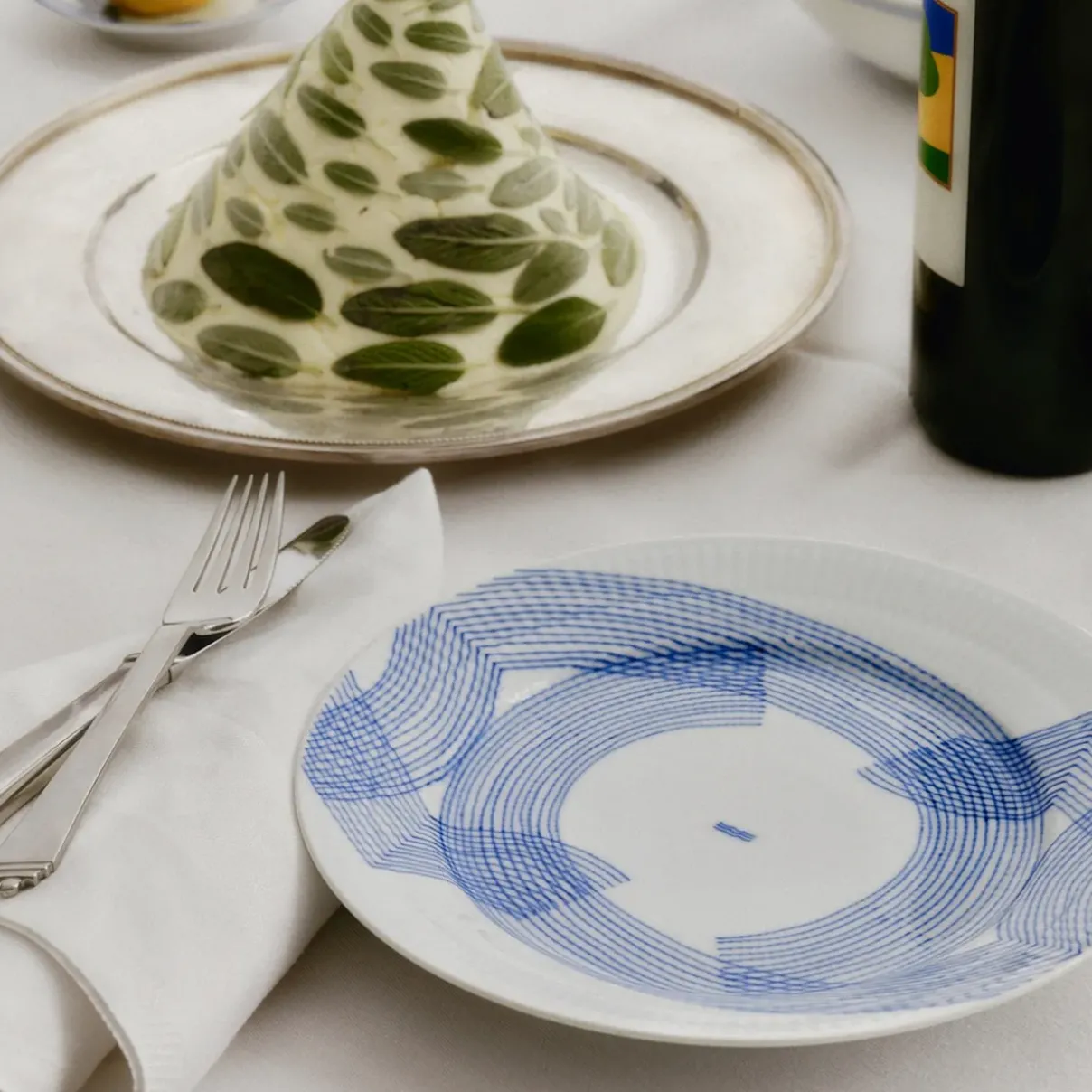 Royal Copenhagen Motif|Frokost Tallerkener*MOTIF tallerken, 22 cm