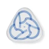 Royal Copenhagen Motif|Fade*MOTIF trekantet fad, 23 cm