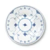 Royal Copenhagen Musselmalet Halvblonde|Dybe Tallerkener*Musselmalet Halvblonde dyb tallerken, 24 cm