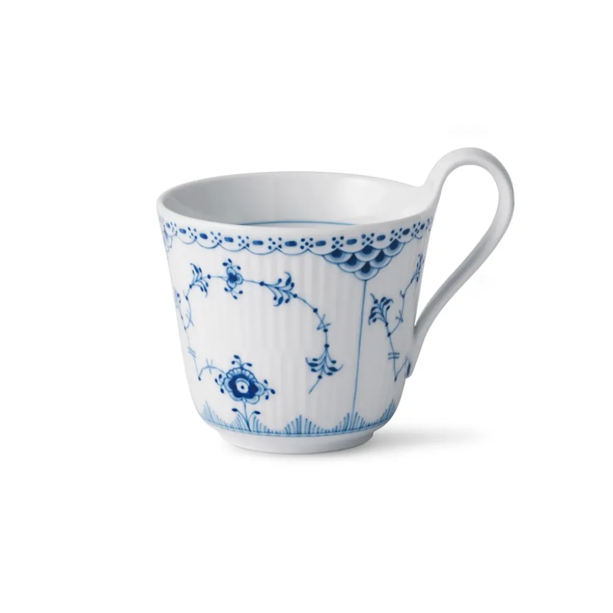 Royal Copenhagen Musselmalet Halvblonde|Kaffekopper*højhankskop, 33 cl Musselmalet Halvblonde