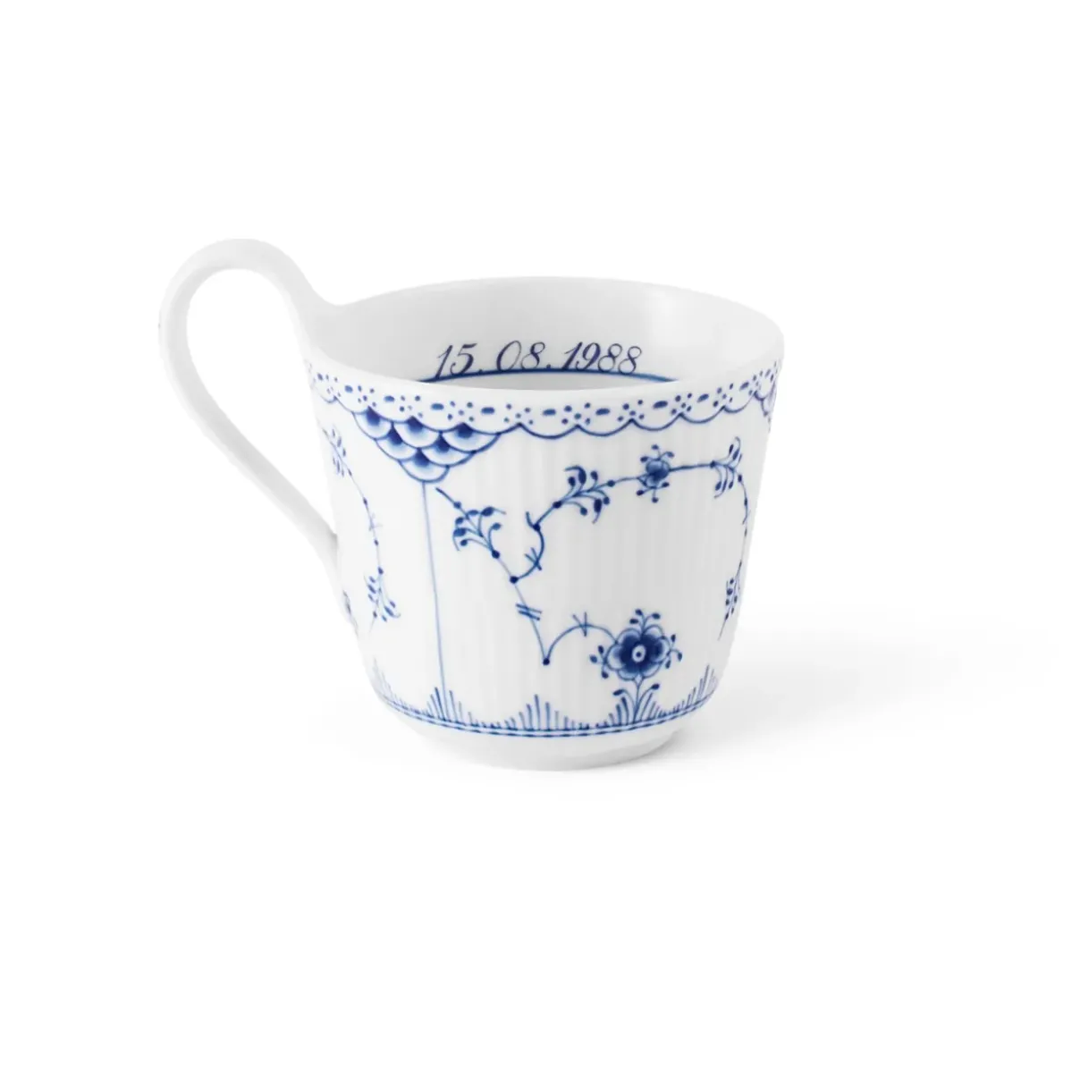 Royal Copenhagen Musselmalet Halvblonde|Kaffekopper*Musselmalet Halvblonde højhankskop, , 33 cl Bespoke